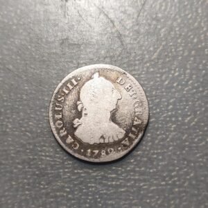 MEXICO CARLOS III 1 REAL 1782 FF