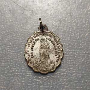 MEDALLA RELIGIOSA INMACULADA CONCEPCION ANAGRAMA SAGRADO CORAZON JESUS Y MARIA