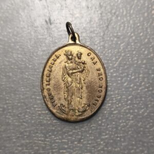 MEDALLA RELIGIOSA FRANCIA INMACULADA CONCEPCION SAN JOSE LATON