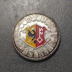 MEDALLA SUIZA 175 AÑOS CANTON GINEBRA GENEVE 1815-1990 PLATA