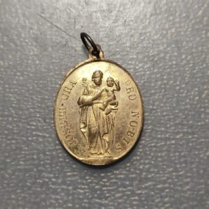 MEDALLA RELIGIOSA FRANCIA INMACULADA CONCEPCION SAN JOSE LATON