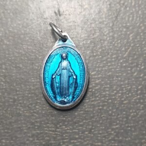 MEDALLA RELIGIOSA FRANCIA INMACULADA CONCEPCION ANAGRAMA SAGRADO CORAZON JESUS Y