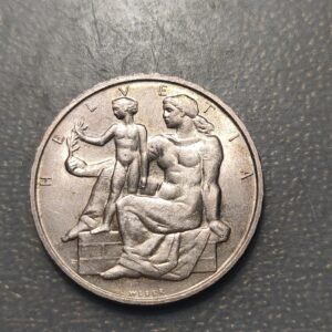 SUIZA SWITZERLAND 5 FRANCOS 5 FRANCS 1948 SC-