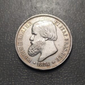 BRASIL PEDRO II 1000 REIS 1876