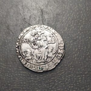 ITALIA NAPOLES FERDINANDO I 1 CARLINO (1458-1462) PLATA SILVER