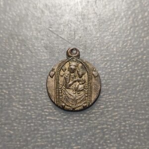 MEDALLA RELIGIOSA ITALIA LIVORNO VIRGEN DE GRACIA RECUERDO SANTUARIO MONTENERO