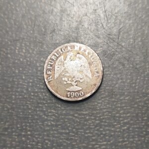 MEXICO 10 CENTAVOS 1900 MBC