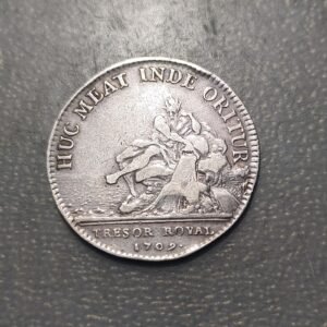 FRANCIA FRANCE LOUIS XIV JETON 1709