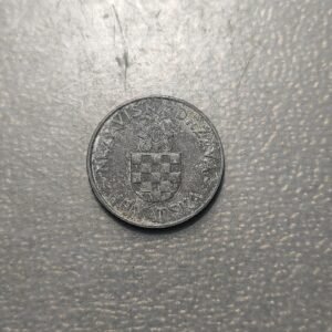 CROACIA CROATIA 2 KUNA 2 KUNE 1941 ZINC MBC