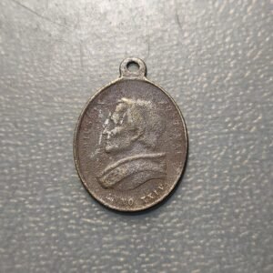 MEDALLA RELIGIOSA ITALIA ROMA 1870 PAPA PIO IX INMACULADA CONCEPCION LATON