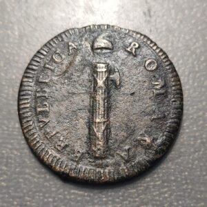 ESTADOS PAPALES VATICANO I REPUBLICA ROMANA 2 BAIOCCHI BC