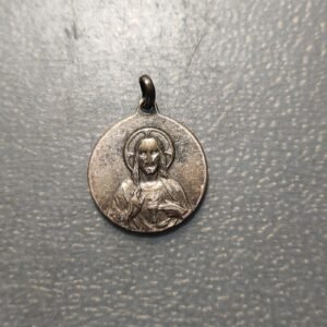 MEDALLA RELIGIOSA ZARAGOZA VIRGEN DEL PILAR SAGRADO CORAZON DE JESUS