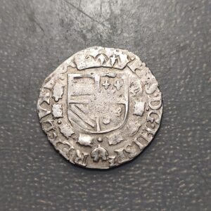 IMPERIO ESPAÑOL PAISES BAJOS AMBERES FELIPE II 1/20 FILIPSDAALDER 1595?