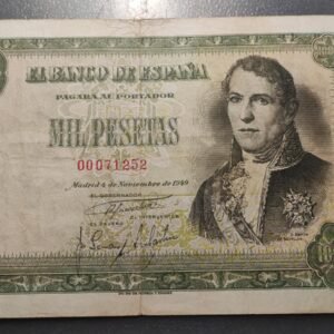 ESPAÑA 1000 PESETAS 04/11/1949 P-138 MBC-
