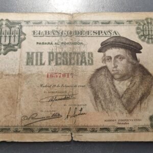 ESPAÑA 1000 PESETAS 1946 P-133