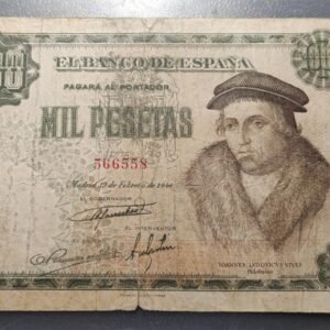 ESPAÑA 1000 PESETAS 1946 P-133
