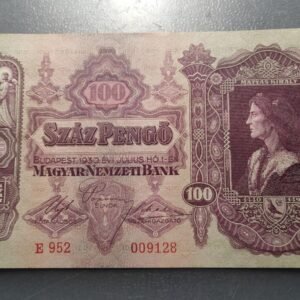 HUNGRIA HUNGARY 100 PENGO 1930 P-98 EBC+/SC