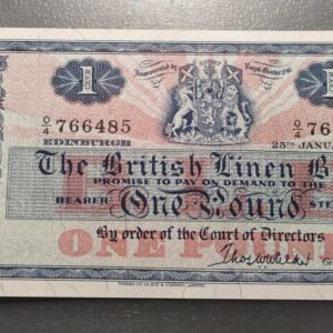 ESCOCIA SCOTLAND 1 POUND STERLING 25/01/1966 P-166c SC-/SC