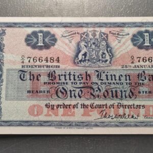 ESCOCIA SCOTLAND 1 POUND STERLING 25/01/1966 P-166c SC-/SC