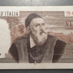 ITALIA 20000 LIRAS 20000 LIRE 21/02/1975 P-104 MBC+