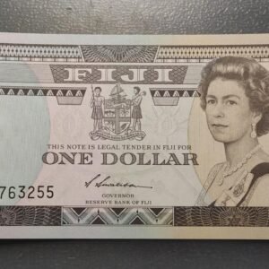 FIJI 1 DOLLAR 1987 P-86a SC UNC