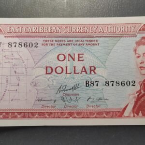 EAST CARIBBEAN STATES 1 DOLLAR 1965 (ANTIGUA) P-13h SC UNC