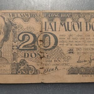VIETNAM NORTH 20 DONG 1948 P-24b