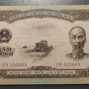 VIETNAM 5 DONG 1958 P-73a MBC+