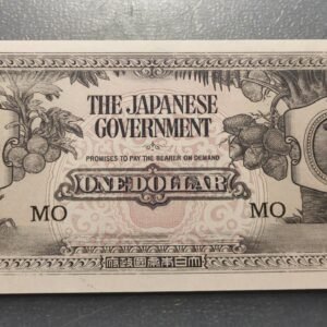 MALAYA MALASIA JAPAN OCCUPATION OCUPACION JAPON 1 DOLLAR 1942 SC UNC