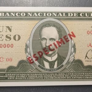 1 PESO 1981 "ESPECIMEN"
