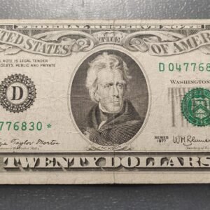 USA ESTADOS UNIDOS EEUU 20 DOLLARS 1977 SUSTITUTIVA * BC