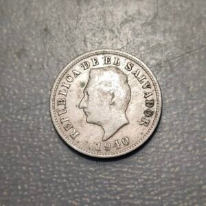 SALVADOR 5 CENTAVOS 1940 MBC-