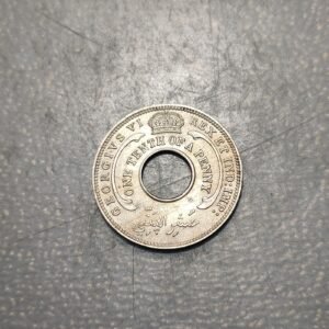 BRITISH WEST AFRICA GEORGE VI 1/10 PENNY 1939 KM 20 EBC+/SC-