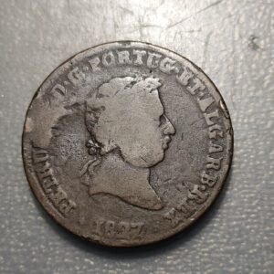 PORTUGAL PEDRO IV 40 REIS 1827 BC+