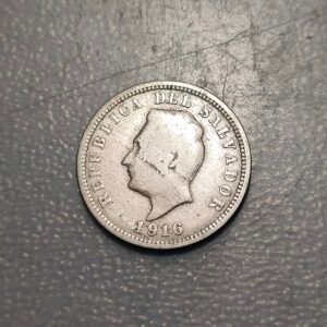SALVADOR 5 CENTAVOS 1916 MBC-