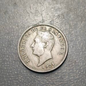 SALVADOR 10 CENTAVOS 1921 MBC