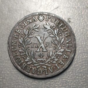 PORTUGAL MARIA I X REIS 1791