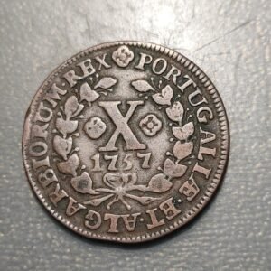 PORTUGAL 10 REIS 1757 MBC