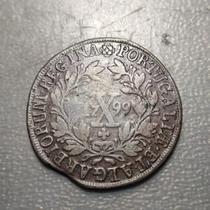 PORTUGAL MARIA I 10 REIS 1799 BC+