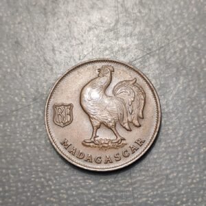 MADAGASCAR 1 FRANC 1943 MBC
