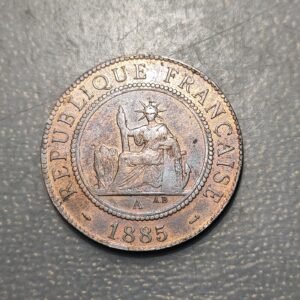 INDOCHINA FRANCESA FRECH INDOCHINE 1 CENTIME 1885 MBC+