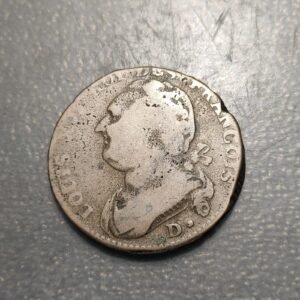FRANCIA FRANCE 12 DENIERS 1792 D DIJON MBC-