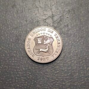 VENEZUELA 5 CENTIMOS 1927