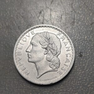 FRANCIA FRANCE 5 FRANCS 1949