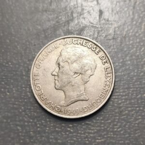 LUXEMBURGO LUXEMBOURG 5 FRANCS 1949 MBC