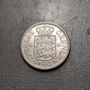 DINAMARCA DENMARK GROENLANDIA GREENLAND 25 ORE 1926 SC UNC