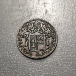 ESTADOS PAPALES 1/2 BAIOCCO 1935 R MBC