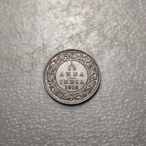 BRITISH INDIA INDIA BRITANICA GEORGE V 1/12 ANNA 1918 EBC+