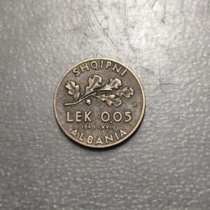 ALBANIA OCUPACION ITALIANA 0,05 LEK 1940 MBC