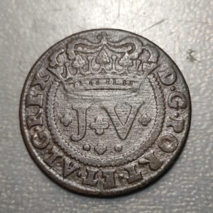PORTUGAL JOAO V 10 REIS 1721 BC